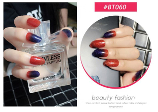 BT060.jpg high quality fashion nail stickers pet art 3d flame nail gel stickers
