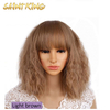 MLSH01 Wig Lace Front Full Cheap Woman Black Women Curly Bob Heat Resistant Blonde Synthetic Hair Wigs