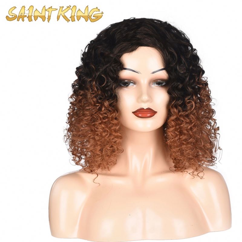 MLSH01 Wholesale Full Lace Wigs for Black Women Long Brown Synthetic Wig Wavy Cosplay Synthetic Hair Wig Mix