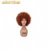 KCW01 Ponytail Brown Color Curly Bob Mink Brazilian Cuticle Aligned Hair 360 Lace Frontal Wigs with Baby Hair