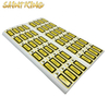 PL03 High Quality Color Printed Private Logo Gold Foil Embossed Label Sticker