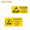 PL03 Custom Waterproof Business Self Adhesive Labels Logo Printing Sheet Package 2 Inch Round Stickers