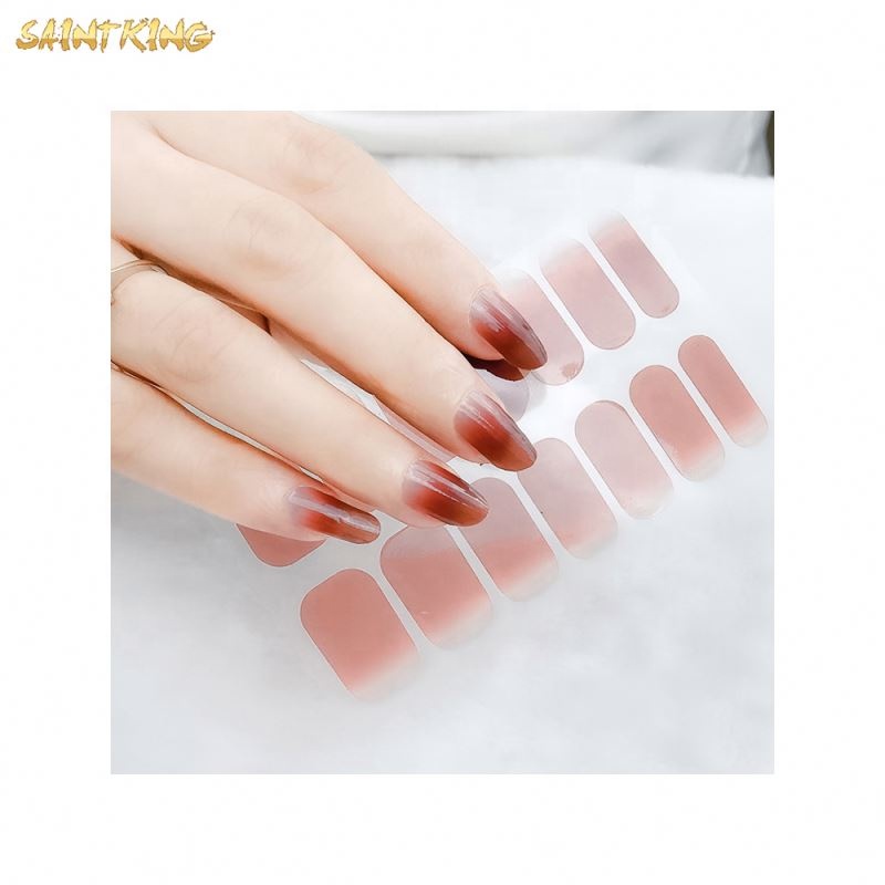 NS316 Beauty Sticker New Design Hot Selling 14 Strips Nail Art Wraps