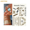 TS176 Temporary Metallic Tattoo Temporary Tattoo Sticker