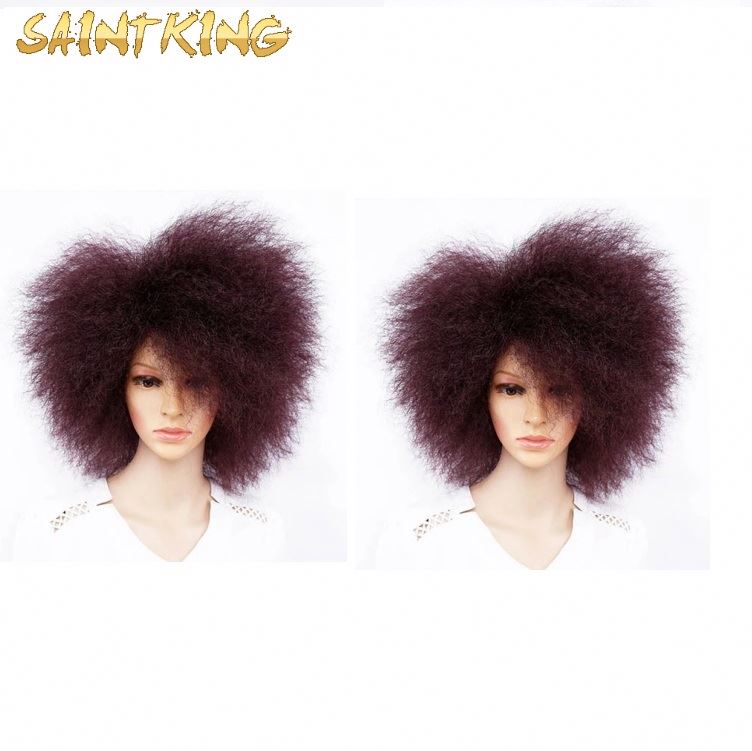 KCW01 Hot Beauty 12a Double Drawn Rose Curly Bang Wigs Cuticle Aligned Hair Short Wigs Wholesale Wigs