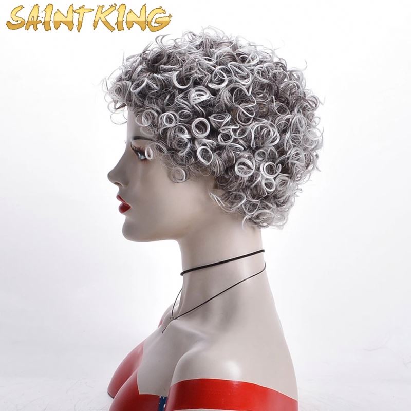 Top Selling Noble Synthetic Braided Wig 10 Inches Bob Curly 150% Density Col for Women Dreadlock Wig
