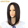 SLSH01 1b-blue Short Bob Cut Wig Human Hair Lace Front Cuticle Aligned Remy Virgin Silky Straight 1b-blue Ombre Wig 8 Inch Bob