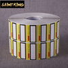 PL01 round stickers roll 75x75mm pet shampoo private label for thermal transfer label printer