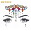 ETX002 acrylic resin drill stick sticker handpicked bohemia and tribal style face and eye jewels forehead stage decor sticker