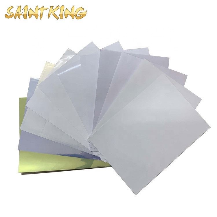PL02 Hot Sale A4 Size Glossy Sticker Paper Self Adhesive Good Price Label