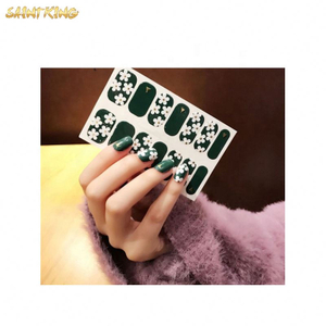 NS245 New Style Cheap Nail Art Polish Stickers/ Wraps/ Decals/ Stencils Whit Stock Product Wholesale