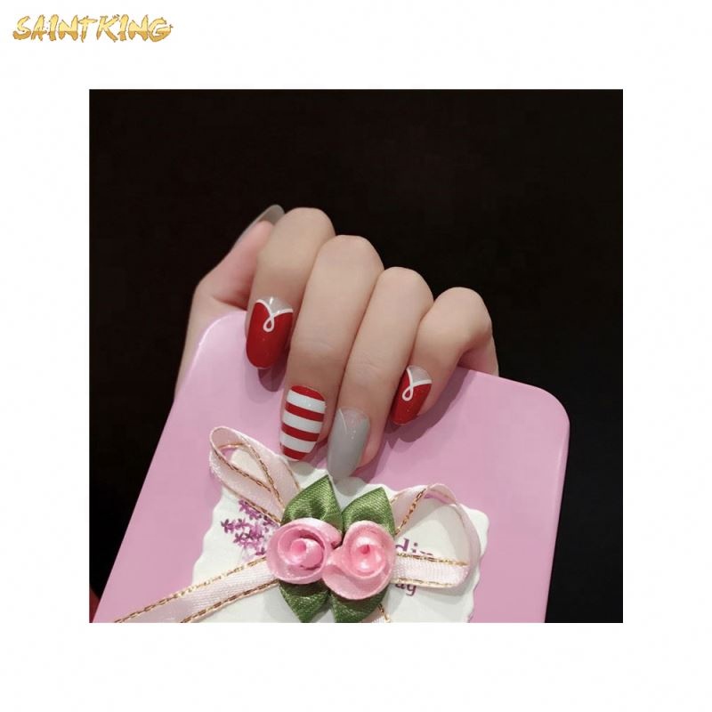 NS164 Crystal Decorated Full Cover Lovely Nail Sticker