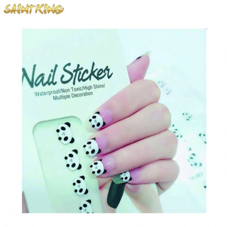 21 colorful flower series 3d self adhesive nail sticker