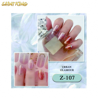 Z-107-2 Hot Sale 6 Grids AB color flat back K9 material nail art crystal Rhinestones Nail Supplies
