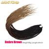 BH02 Synthetic Lace Front Braided Wigs Brazilian Hair Wigs Heat Resistant Fiber Middle Part
