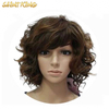 MLSH01 Front Lace Wig Short Wave Synthetic Hair Lace Front Wigs High Heat Fiber for Black Women