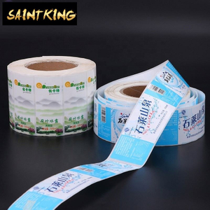 PL01 custom stickers vinyl special transparent environmental self adhesive film in rolls or sheet stickers
