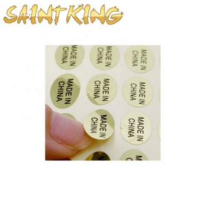 PL01 hot sale round transparent stickers for seal package