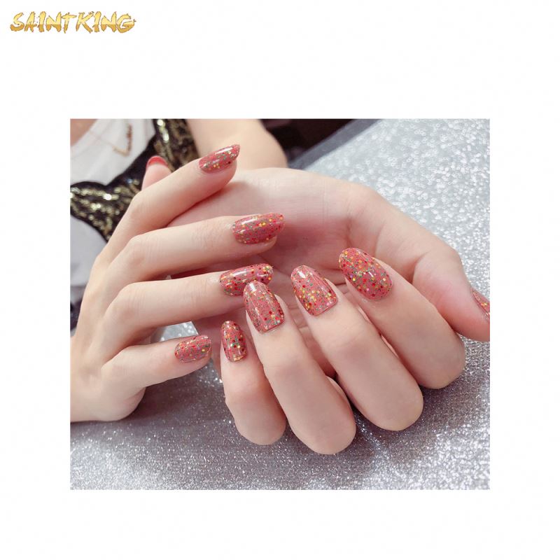 NS690 100% Real Nail Polish Wraps Sheets Applique for Manicure