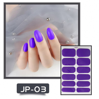 JP-03 nails supplies spa salon butterfly sequin charm butterflies foil nail decoration
