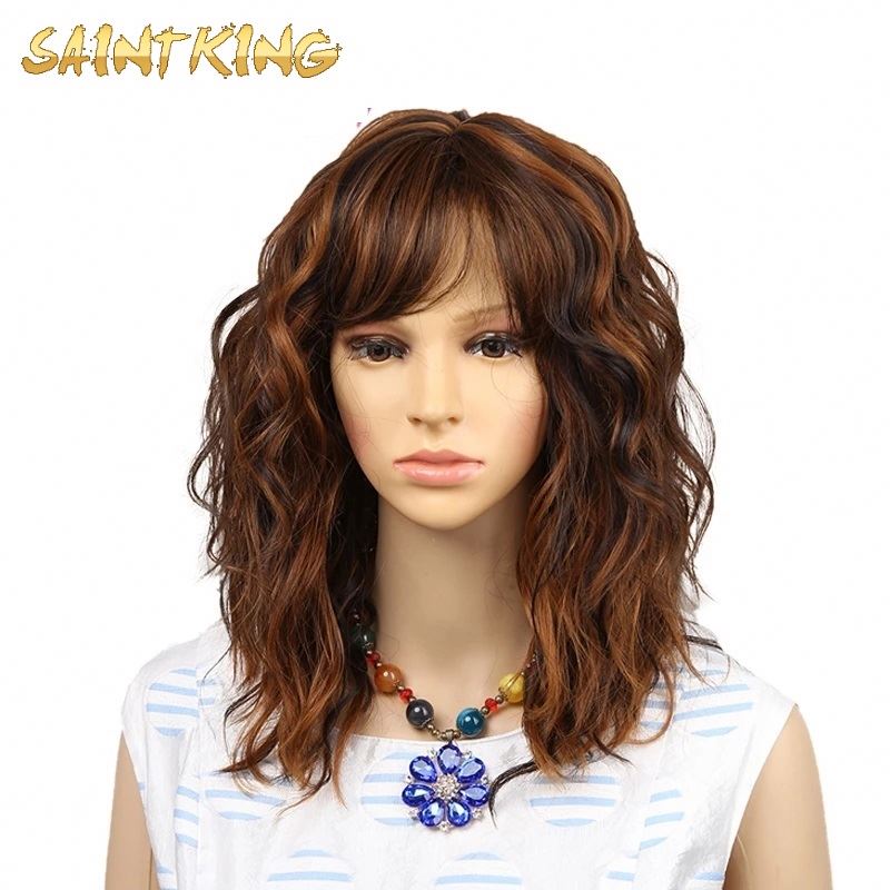 MLSH01 Top Quality Wholesale Preplucked Natural Wave Wigs / No Full Lace Wigs with Baby Hair Lace Wigs