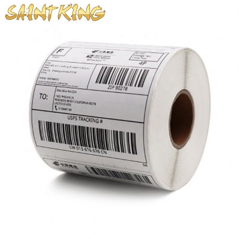 PL01 roll adhesive stickers custom printed clear jar label for glass bottle