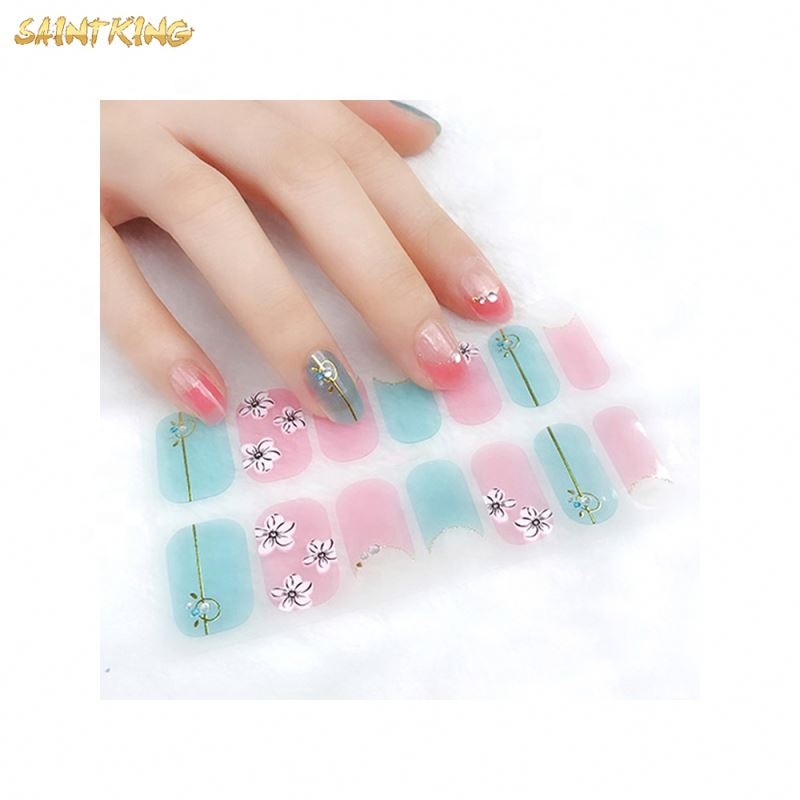 NS325 Spring And Summer New Nail Stickers Fashion Sticker 3d Custom Manufacturers Selling