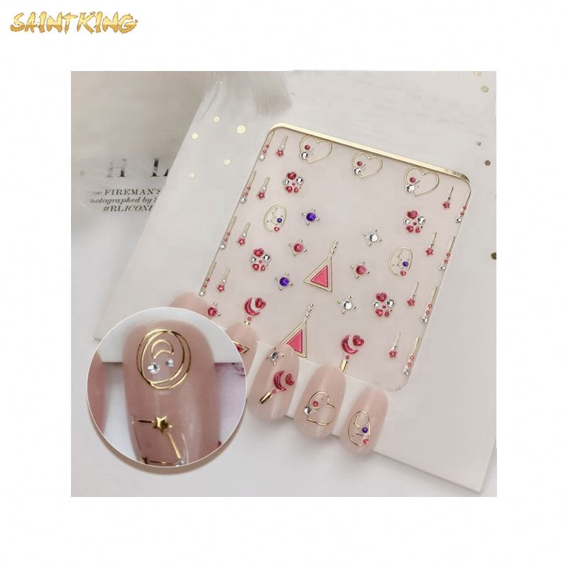 NS434 Manufacturer From China Customized Available Non-toxic Nail Decals