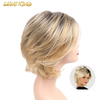 MLCH01 Fast Shipping New Style Straight Hair Synthetic Wig Mahine Made Short Synthetic Wigs