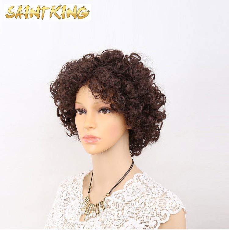 KCW01 Lace Front Short Wig Natural Hairline Black Human Hair Cuticle Aligned Pixie Cut Wigs with Baby Hair