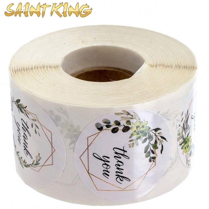 PL01 Stickers Blank Direct Label Printer Adhesive A6 Thermal Paper Roll