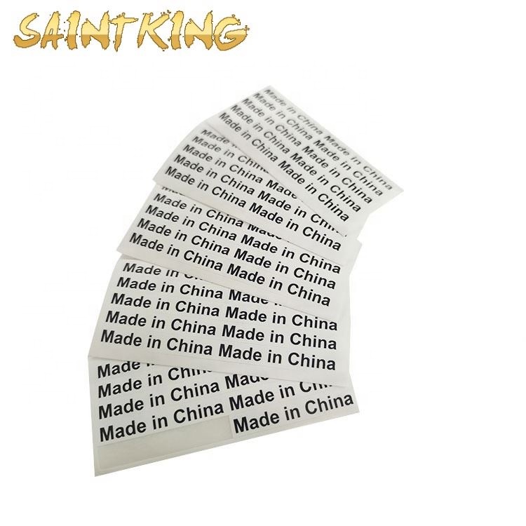 PL01 garment shoes use packaging custom paper playing card tag label garment label