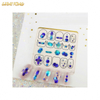 NS352 Wholesale 3d Nail Art Stickers Transfer Decals Nail Decoration Manicure