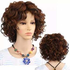 KCW01 Cuticle Aligned Loose Wave 6inch Deep Part 100% Brazilian Human Hair 6x6 Closure Wig