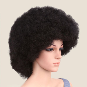 KCW01 Kinky Curly Human Hair Lace Wigs Brazilian Virgin Hair Full Lace Wigs with Baby Hair Fashion Wigs