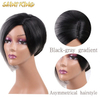 SLSH01 Wholesale Brazilian Human Hair Lace Front Wigs Cheap Straight Short Hair Bob Wigs for Black Women