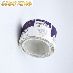 PL01 Custom Packing Roll Label Kraft Paper Honey Bottle Label Stickers Printing for Honey Jar