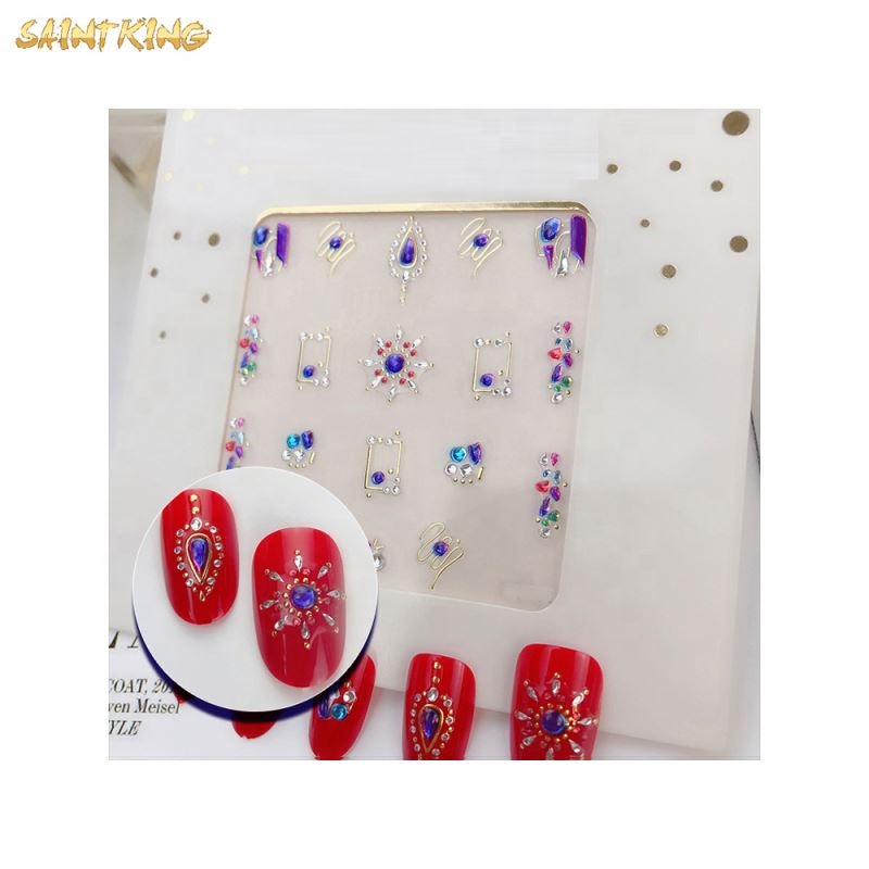 NS359 Hot Selling Beauty Sticker Fashion 3d Nail Decals