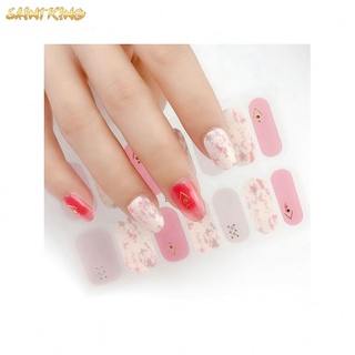 NS226 beauty sticker 3d nail sticker colorful easy use 3d nail sticker