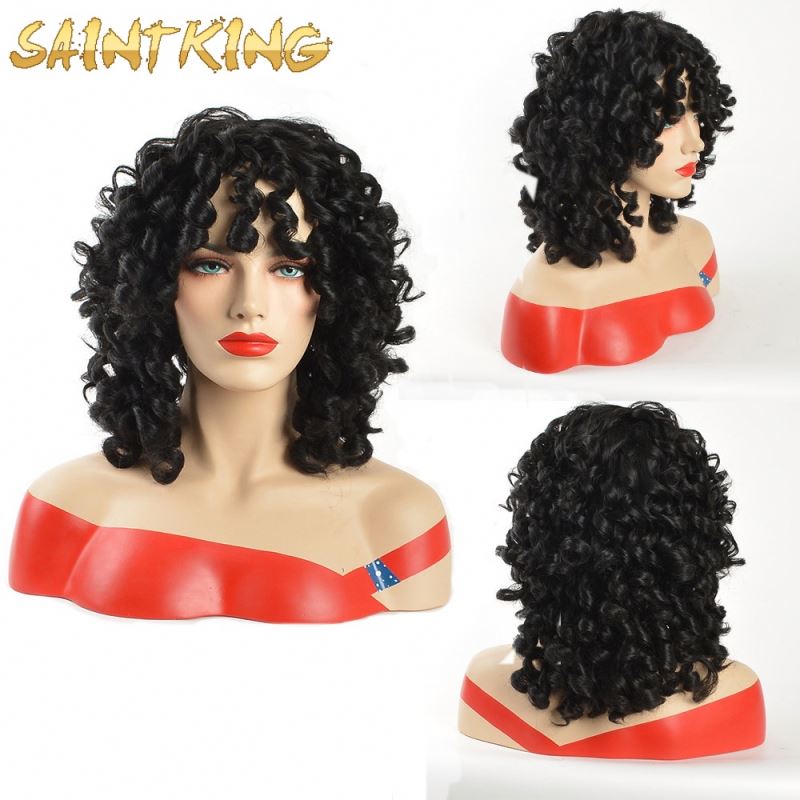 KCW01 Full Cuticle Aligned Natural Wave Curly Short Bob Virgin Raw Lace Front Wigs Human Hair