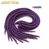 BH01 dread locks 100% handmade afro kinky curly natural micro braiding locs virgin human hair crochet dreadlocks extension