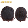 KCW01 Wholesale Afro Kinky Human Hair Wig Tangle Free Natural Glueless Curly Afro Wigs for Black Women with Baby Hair