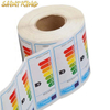 PL01 Recyclable Waterproof Adhesive Custom Logo Roll Printing Round Vinyl Seal Sticker