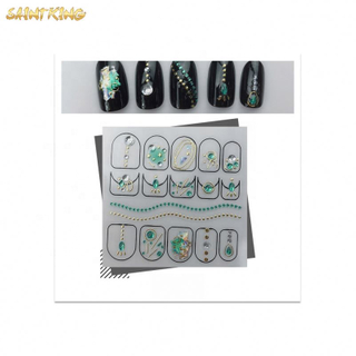 NS12 hot sale best price custom make airtight nail art waterproof decal sticker supplier in china