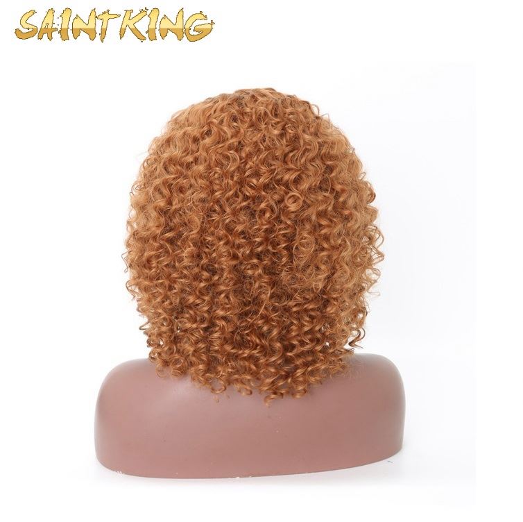 MLSH01 Hot Synthetic Hair High Ponytail Long Curly Hair Woman Headgear Fluffy Whole Wig Female Wearing Hat Wig
