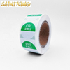 PL01 customized high quality 2 inch round label stickers vinyl adhesive sticker with lamination