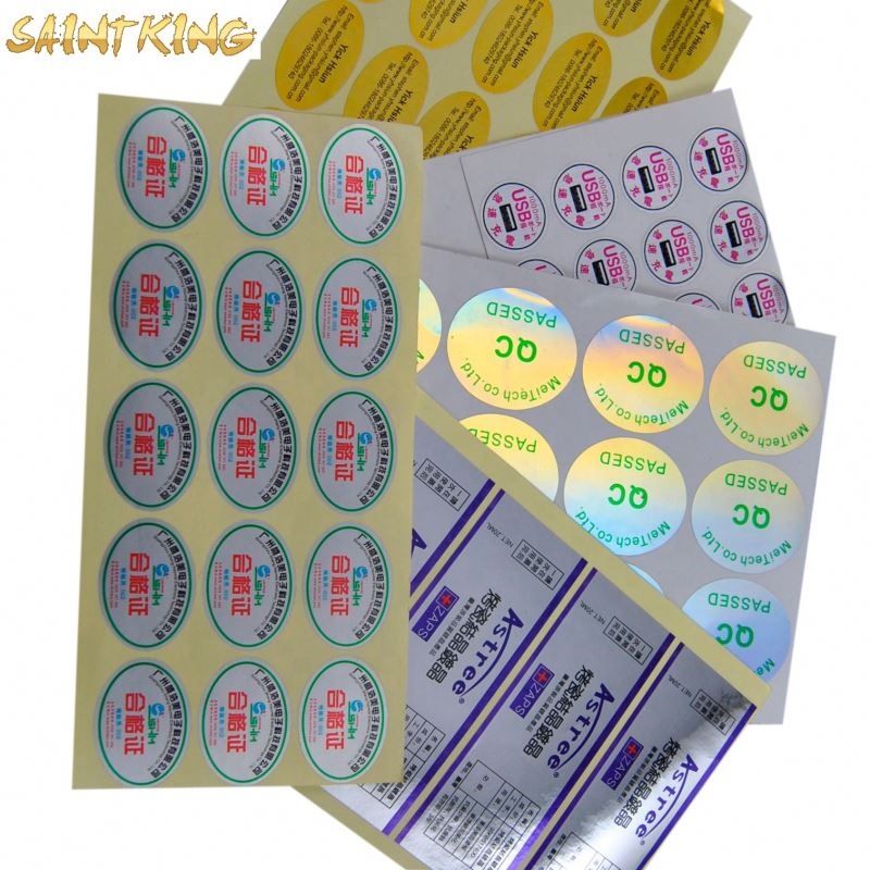 PL01 Customized Printing Round Or Dot Adhesive Paper Sticker Die Cut A4 Label Sheet for Bottle Glass