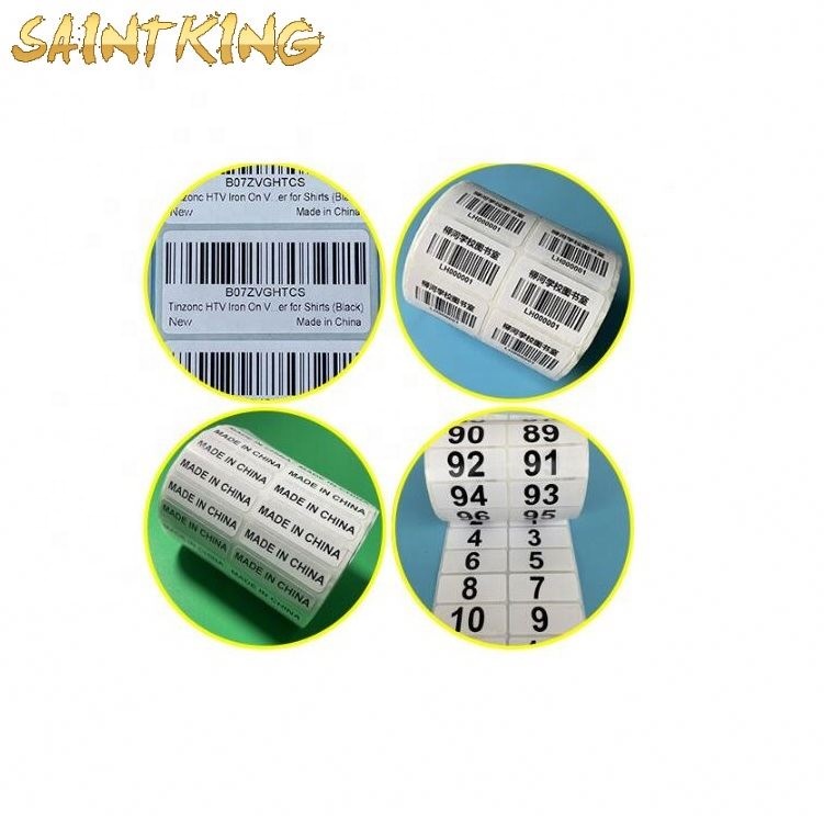 PL03 Custom Clear Label Product Gold Hot Foil Stamping Transparent Stickers Labels