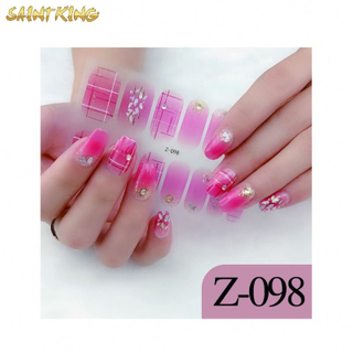 Z-098 Wholesale 5d nail art stickers with 40 styles