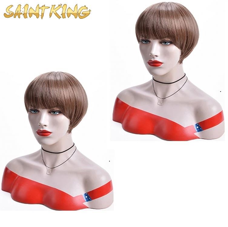 MLCH01 Wholesale Sale This Is Acting Sia Cosplay Wigs White And Black Synthetic Wigs for Cosplay Lovers
